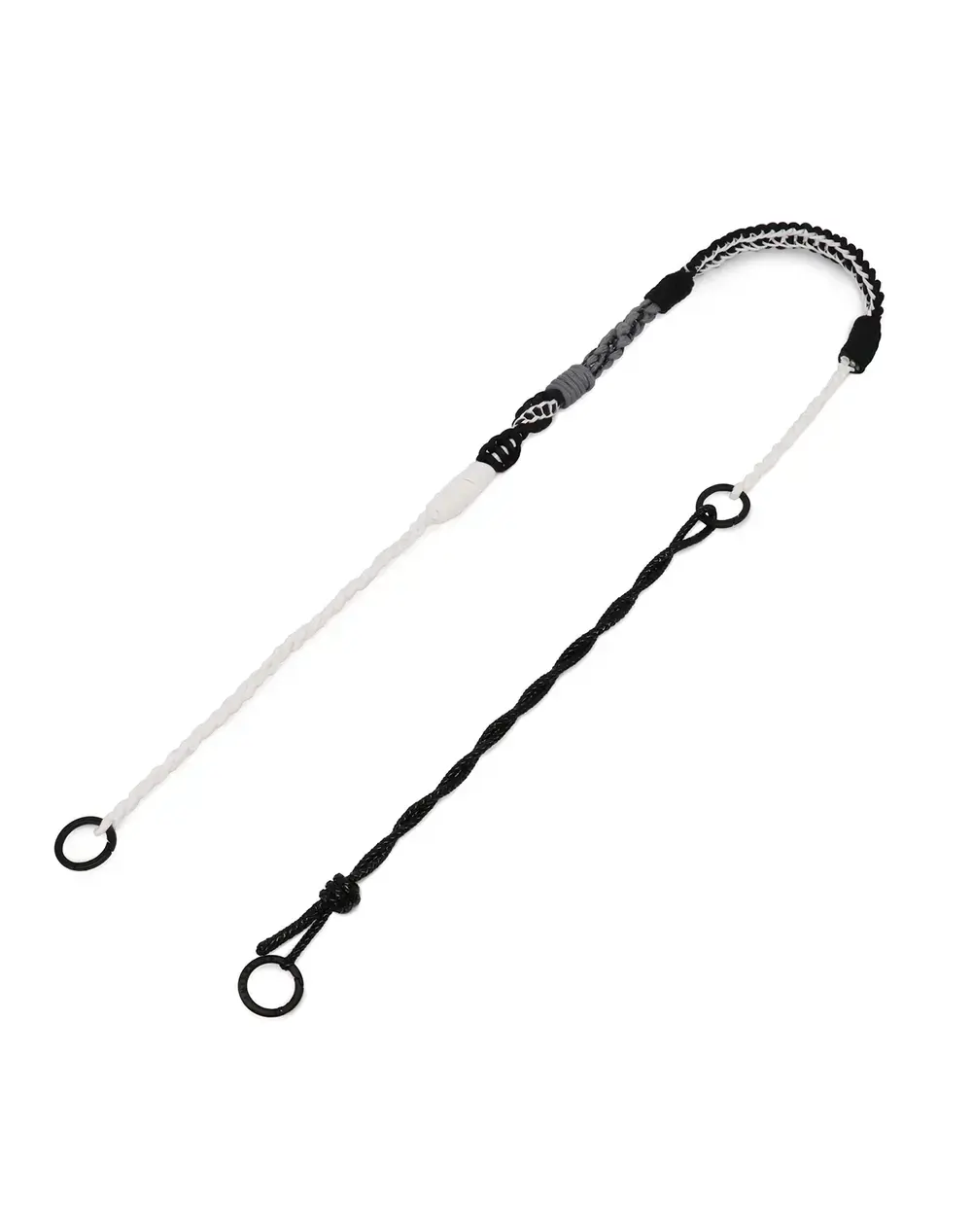 ワイヤーストラップ/エナメルブラック×エナメルホワイト【一部店舗先行販売商品】