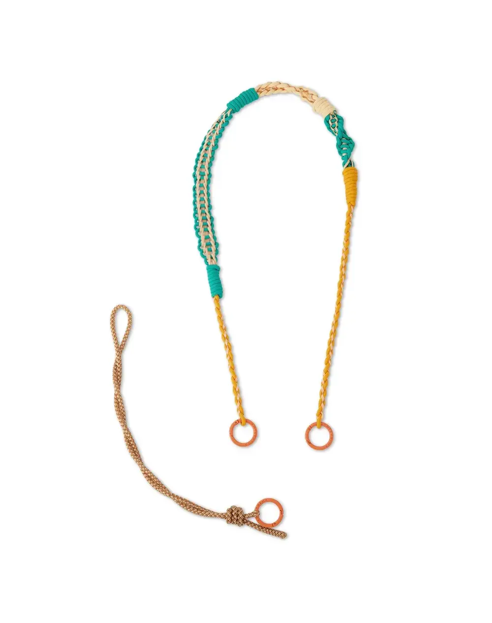 ワイヤーストラップ/マンダリン アルボルド×オレンジ