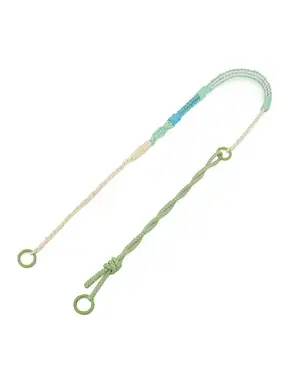 ワイヤーストラップ/マットアップルグリーン×ホワイト