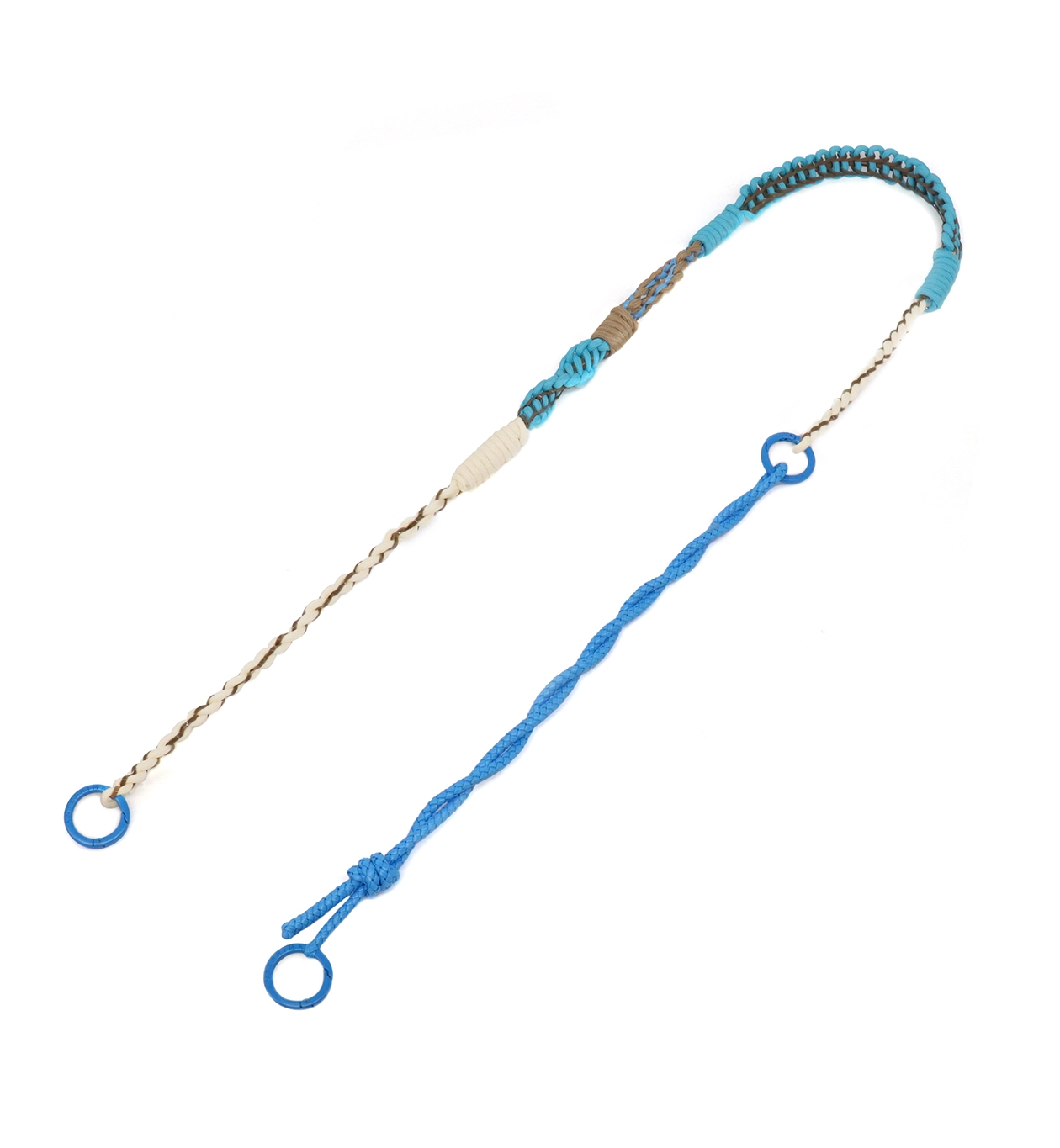 ワイヤーストラップ/マットスカイブルー×エナメルファンゴカーキ【一部店舗先行販売商品】