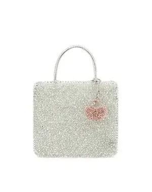 クオーリ/バッグチャーム/フラミンゴシルバー