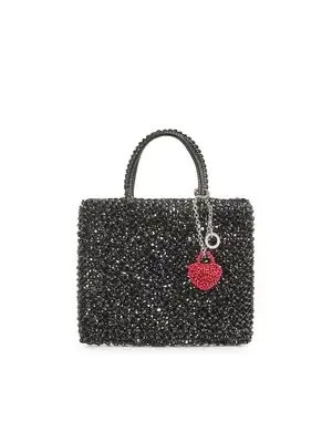 クオーリ/ミニバッグチャーム/エナメルレッド