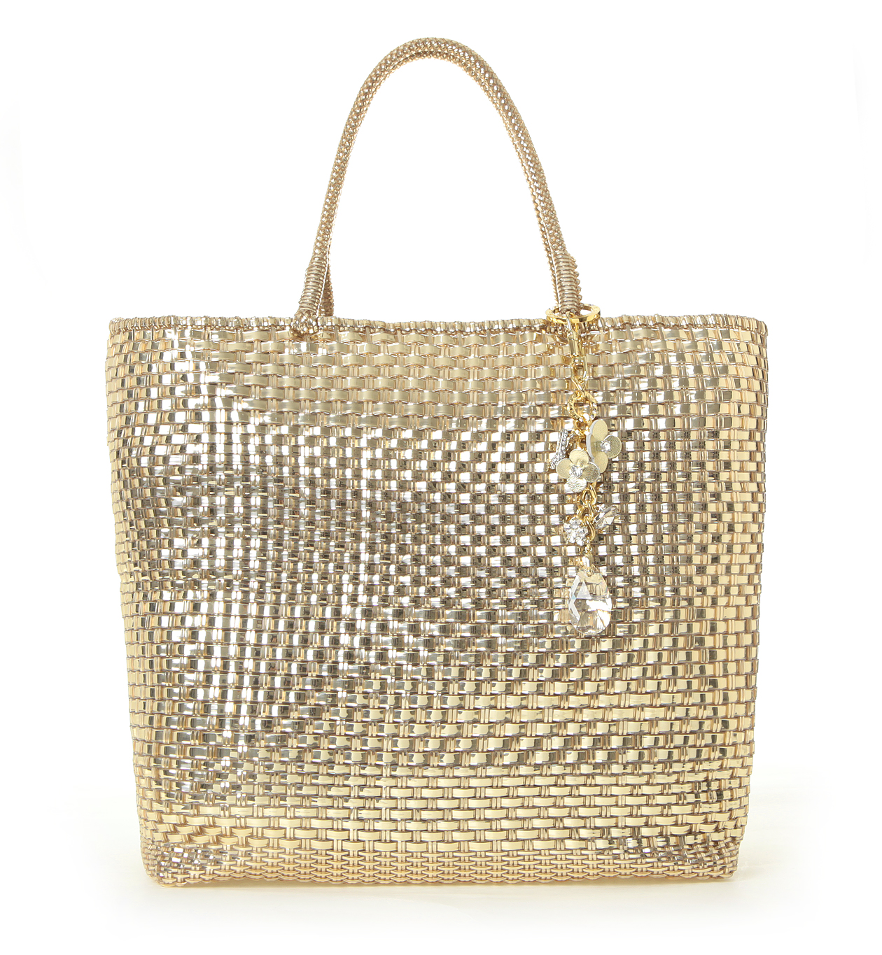 アンテプリマ シャンパンゴールド ワイヤーバッグ ハンドバッグ