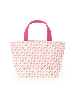 スタンパ フィオケット/スモール/ホワイト×フクシアピンク
