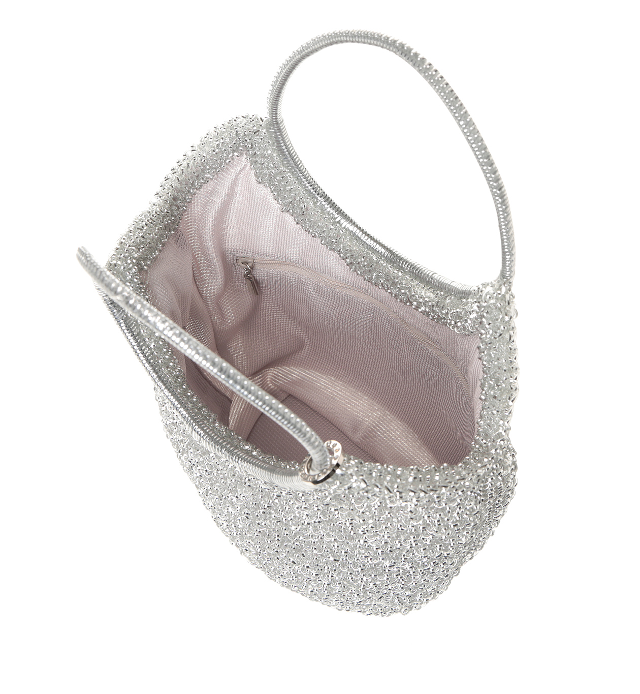 オンラインストア最安値 ✨美品✨ アンテプリマ フィオリトゥーラ バスケット型 バッグ シルバー ハンドバッグ