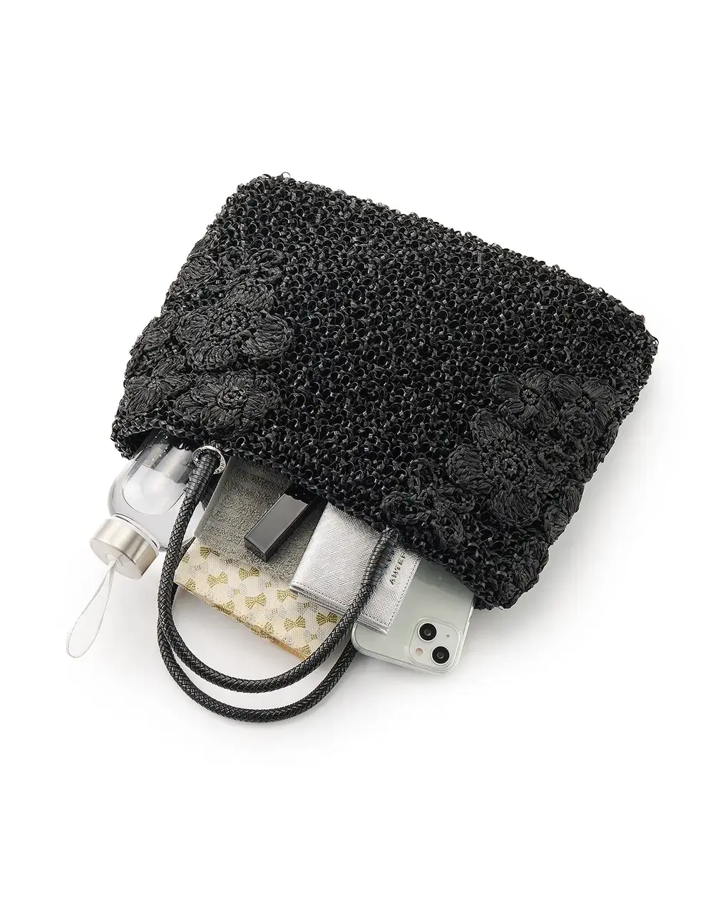 【20%OFF】ラフィア ピッツォ/ミディアム/セミシャイニーホワイトシルバーゴールド