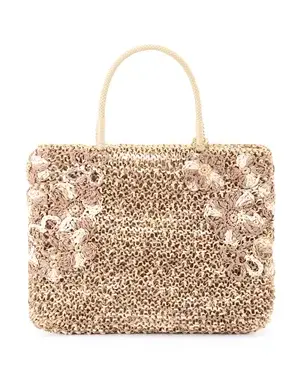 【20%OFF】ラフィア ピッツォ/ミディアム/マットサンドベージュ