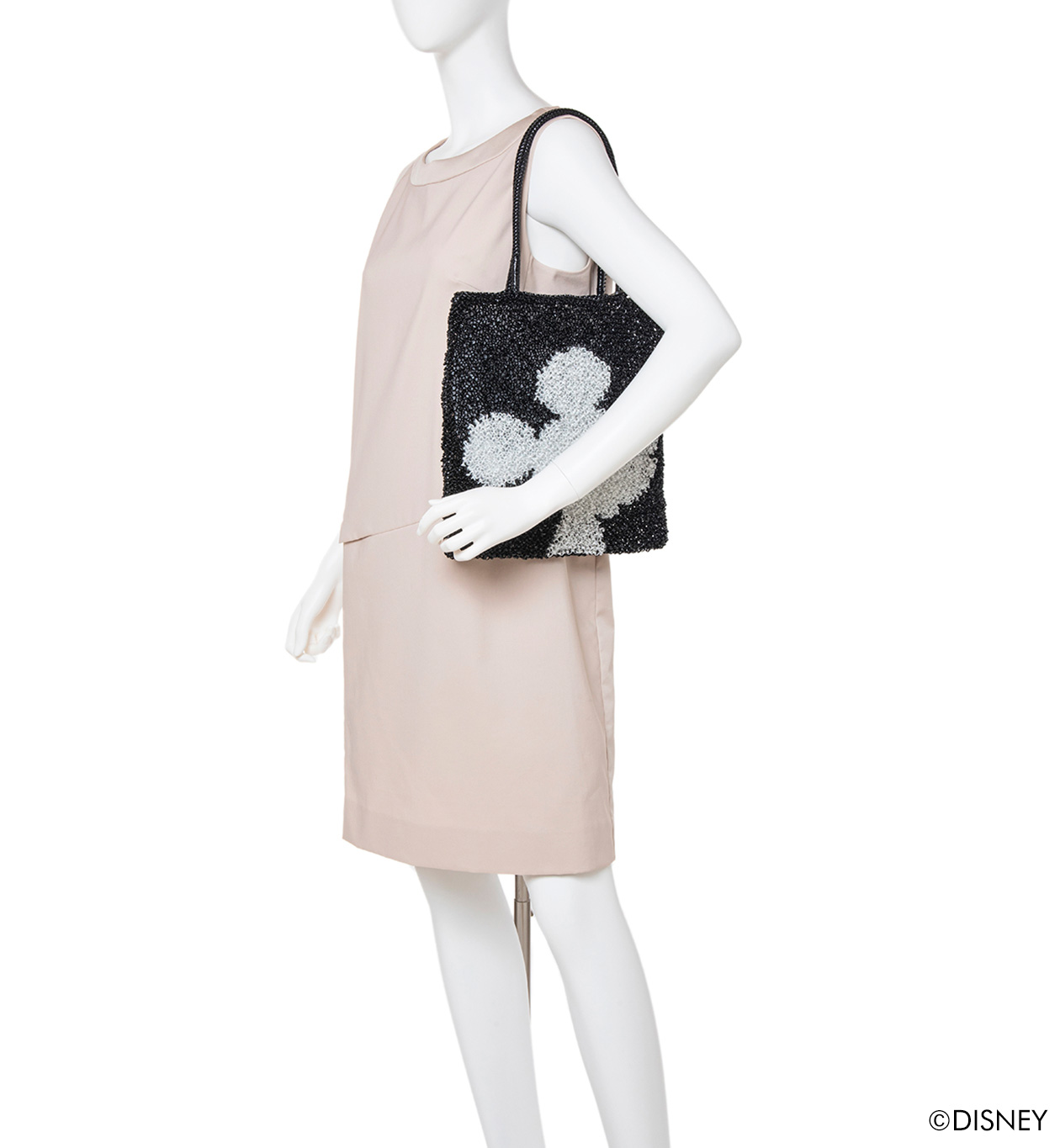 ディズニー ミッキー ミディアム オーロラホワイト エナメルブラック アンテプリマ オンラインストア 新規会員登録で５００ポイントプレゼント