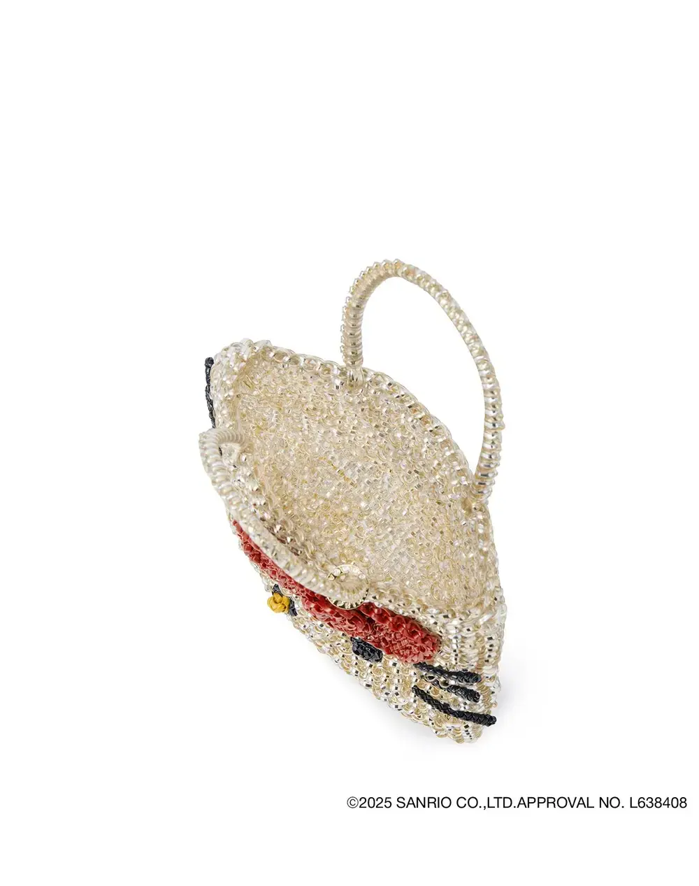 ハローキティ/スクエア スモール/シルバーゴールド【オンラインストア先行販売商品】