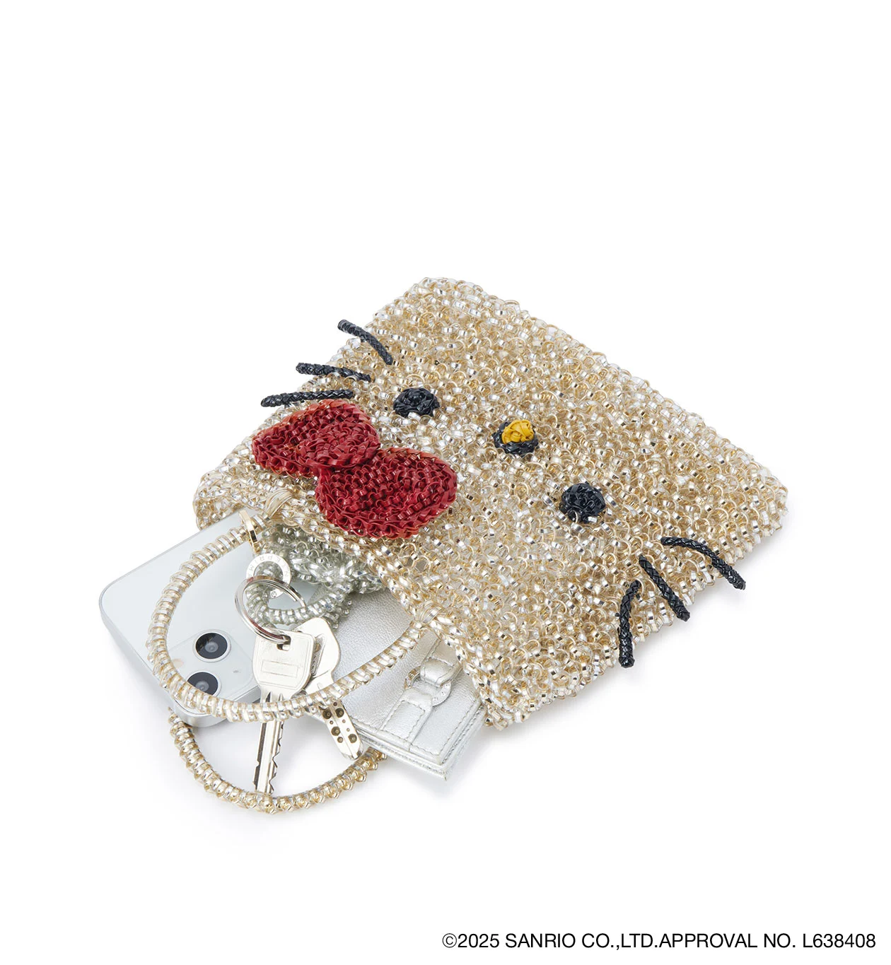 ★最終価格★アンテプリマ 999 コレクション/キティ スモール　新品未使用品 ハローキティ/スクエア スモール/シルバーゴールド【オンラインストア