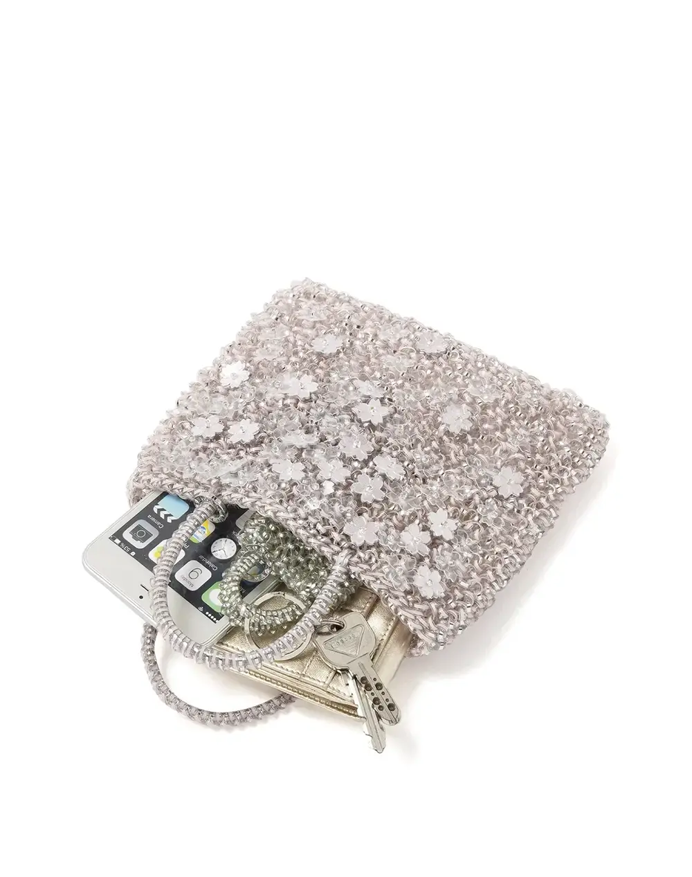 サクラ/スクエア スモール/パウダリーピンクシルバー【一部店舗先行販売商品】