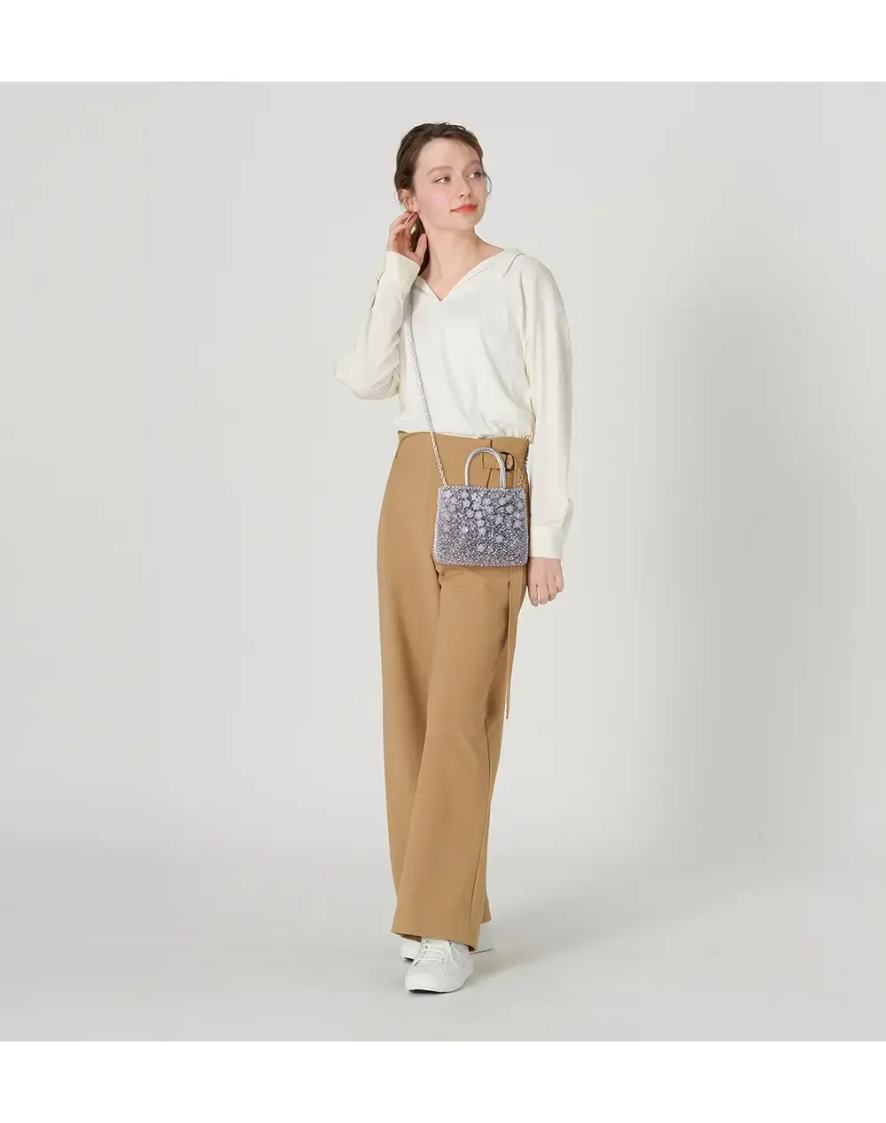 サクラ/スクエア スモール/ラベンダーシルバー【一部店舗先行販売商品】