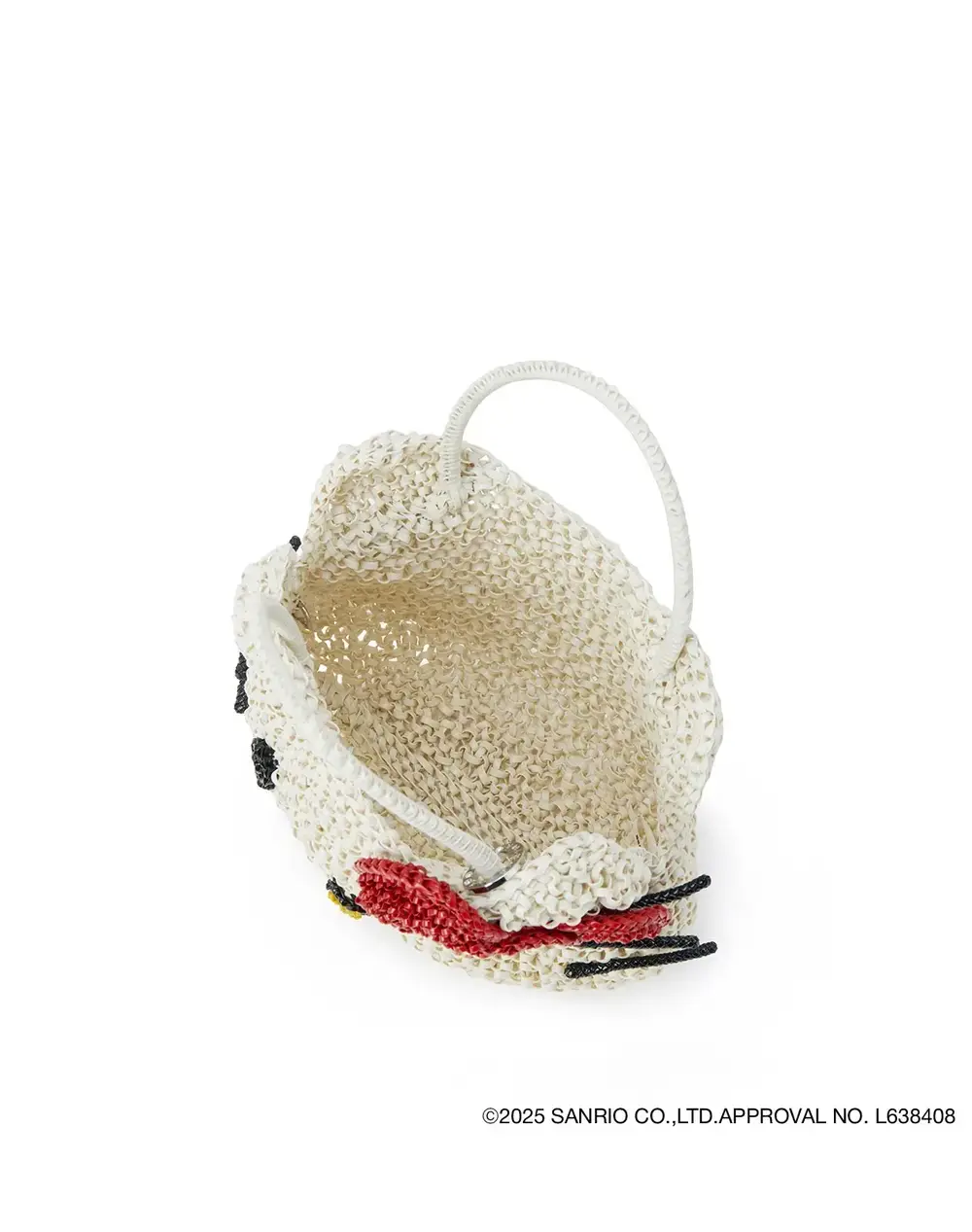 ハローキティ/ラウンド/マットホワイト