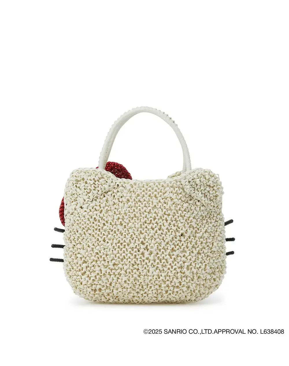 ハローキティ/ラウンド/マットホワイト