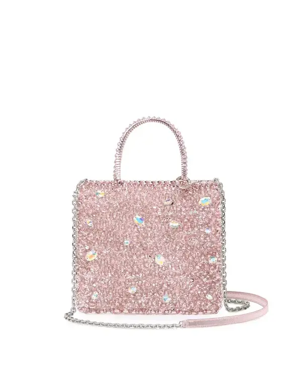 999 コレクション/クリスタル スクエア スモール/ピュアシルバーピンク【一部店舗先行販売商品】