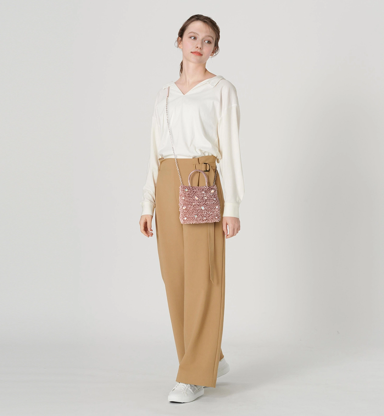 999 コレクション/クリスタル スクエア スモール/ピュアシルバー