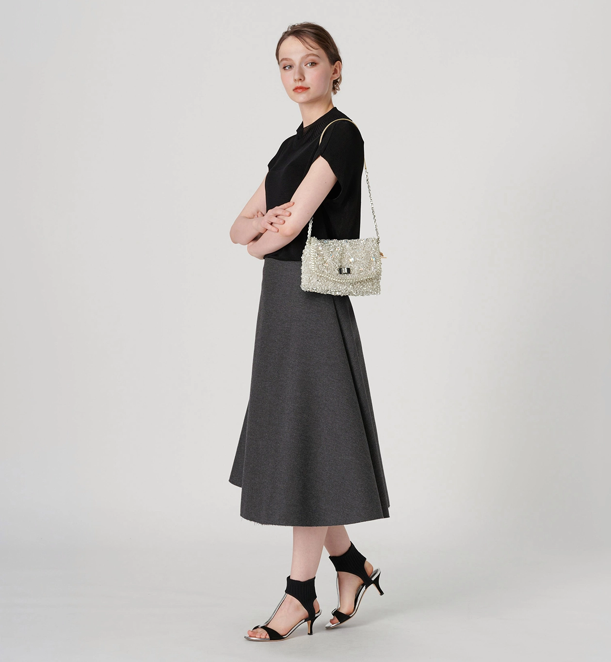 999 コレクション/クリスタル ショルダー/ピュアシルバー ｜ 【公式  