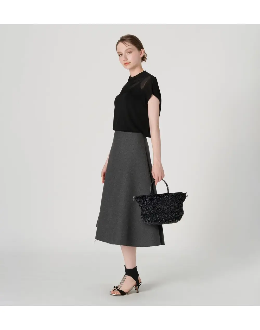 パッケット/ミディアム/エナメルブラック【オンラインストア先行販売商品】