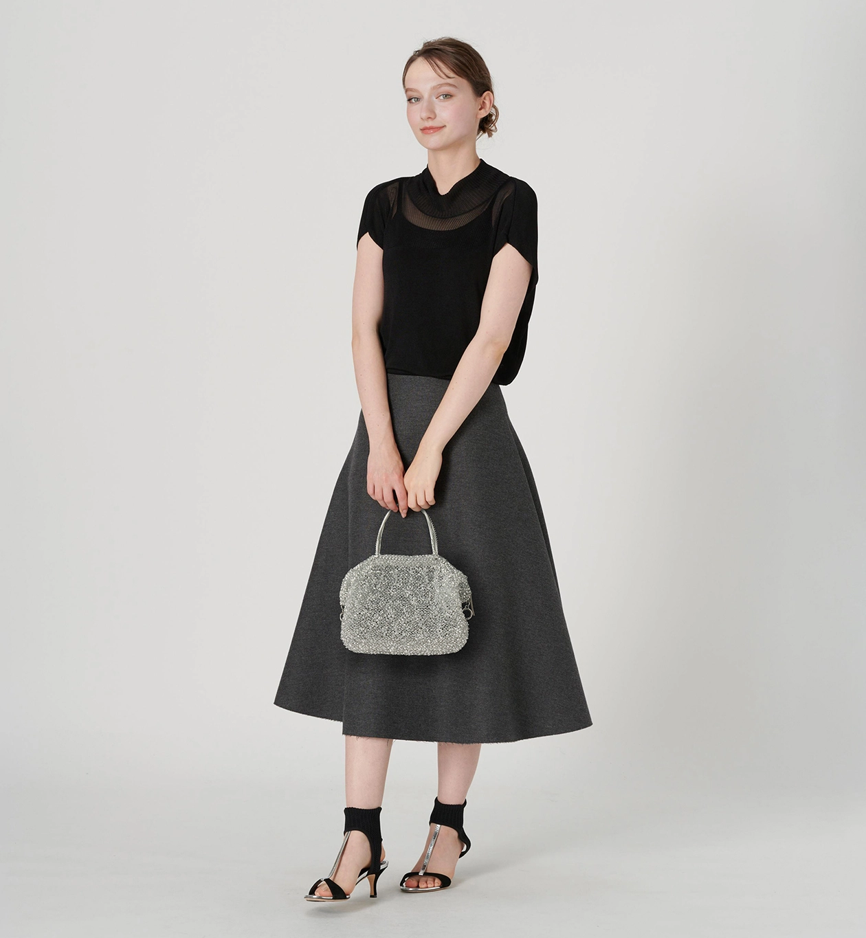 パッケット/ミディアム/シルバー【オンラインストア先行販売商品