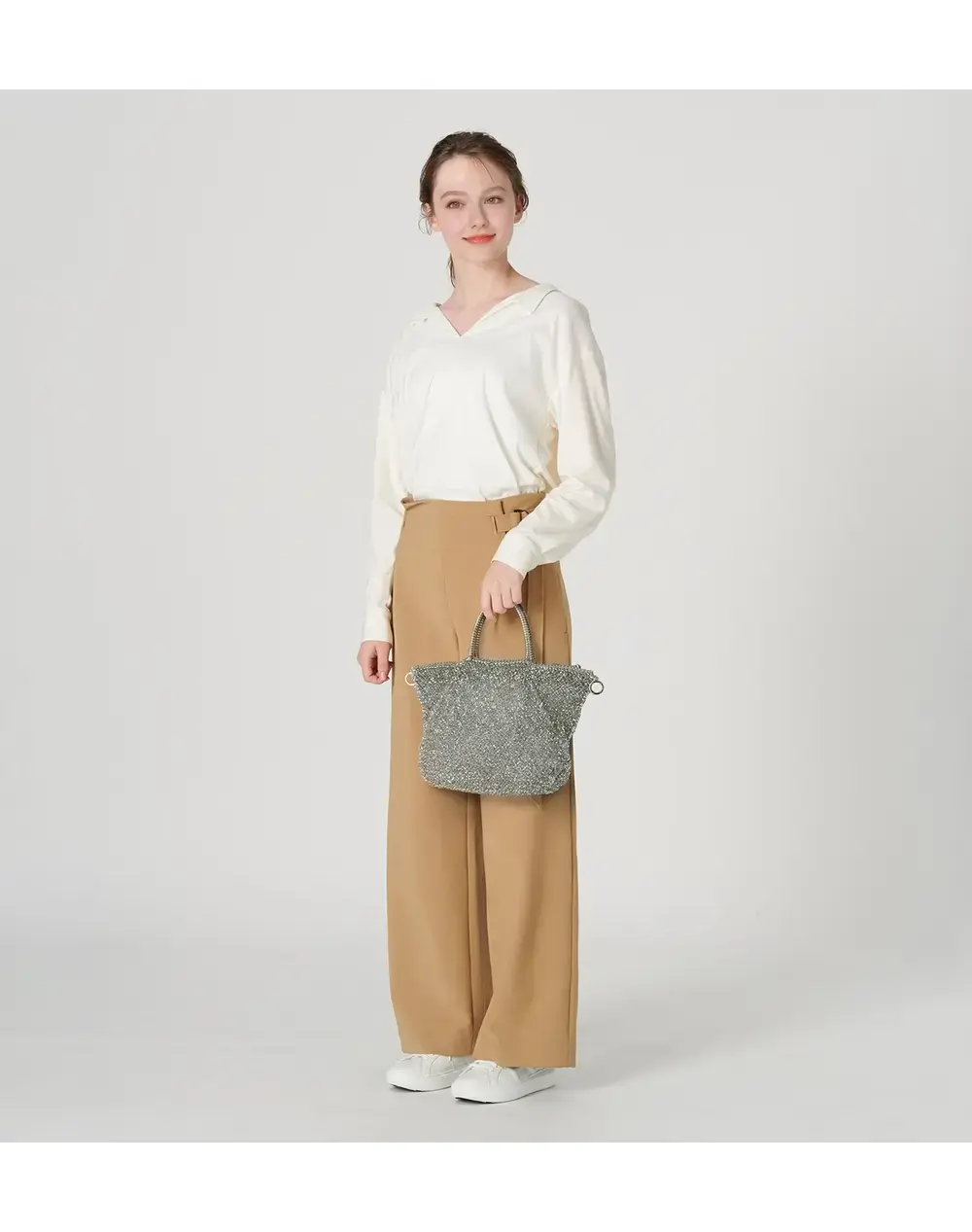 パッケット/ミディアム/カーキシルバー【オンラインストア先行販売商品】