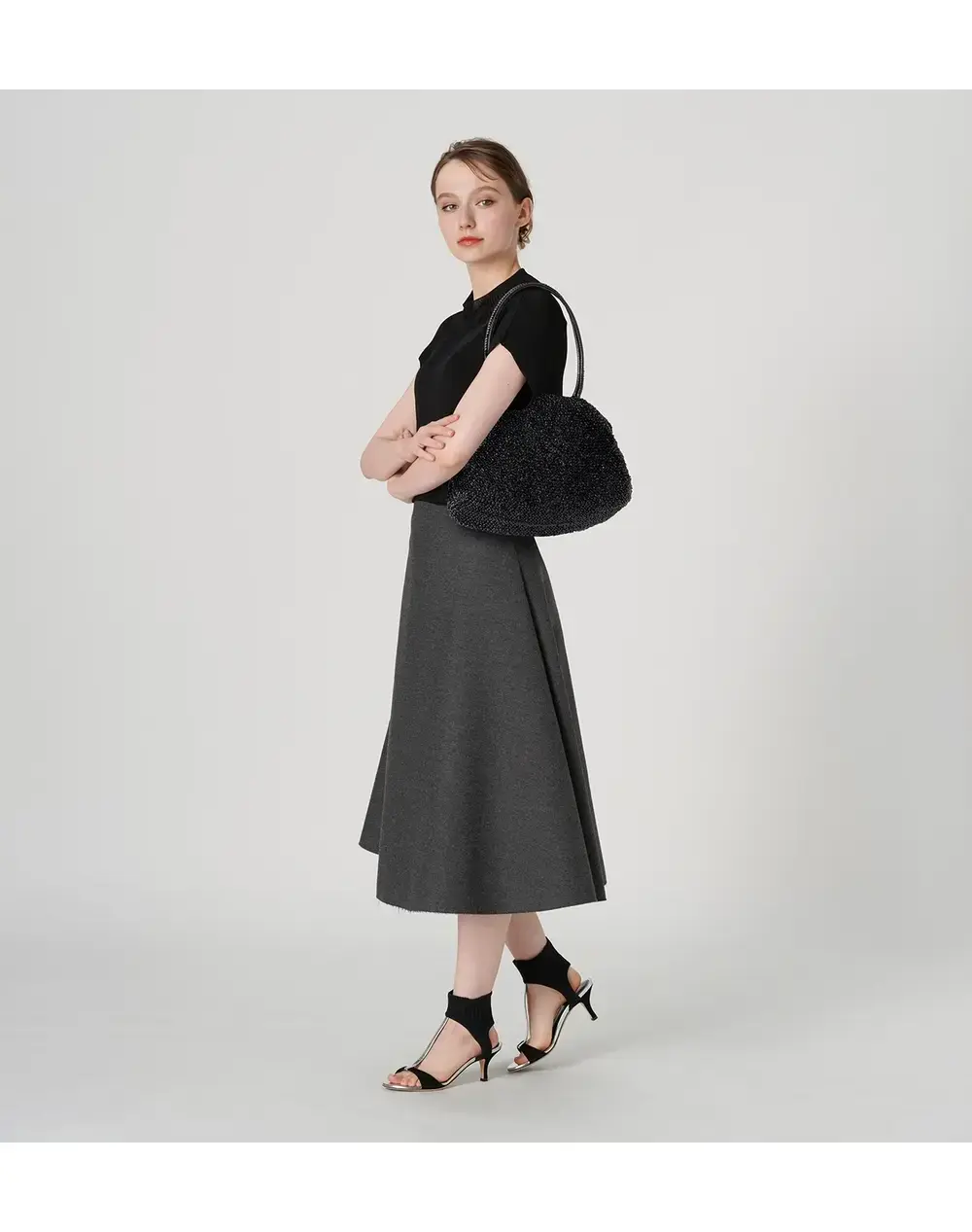 パッケット/ラージ/エナメルブラック【オンラインストア先行販売商品】