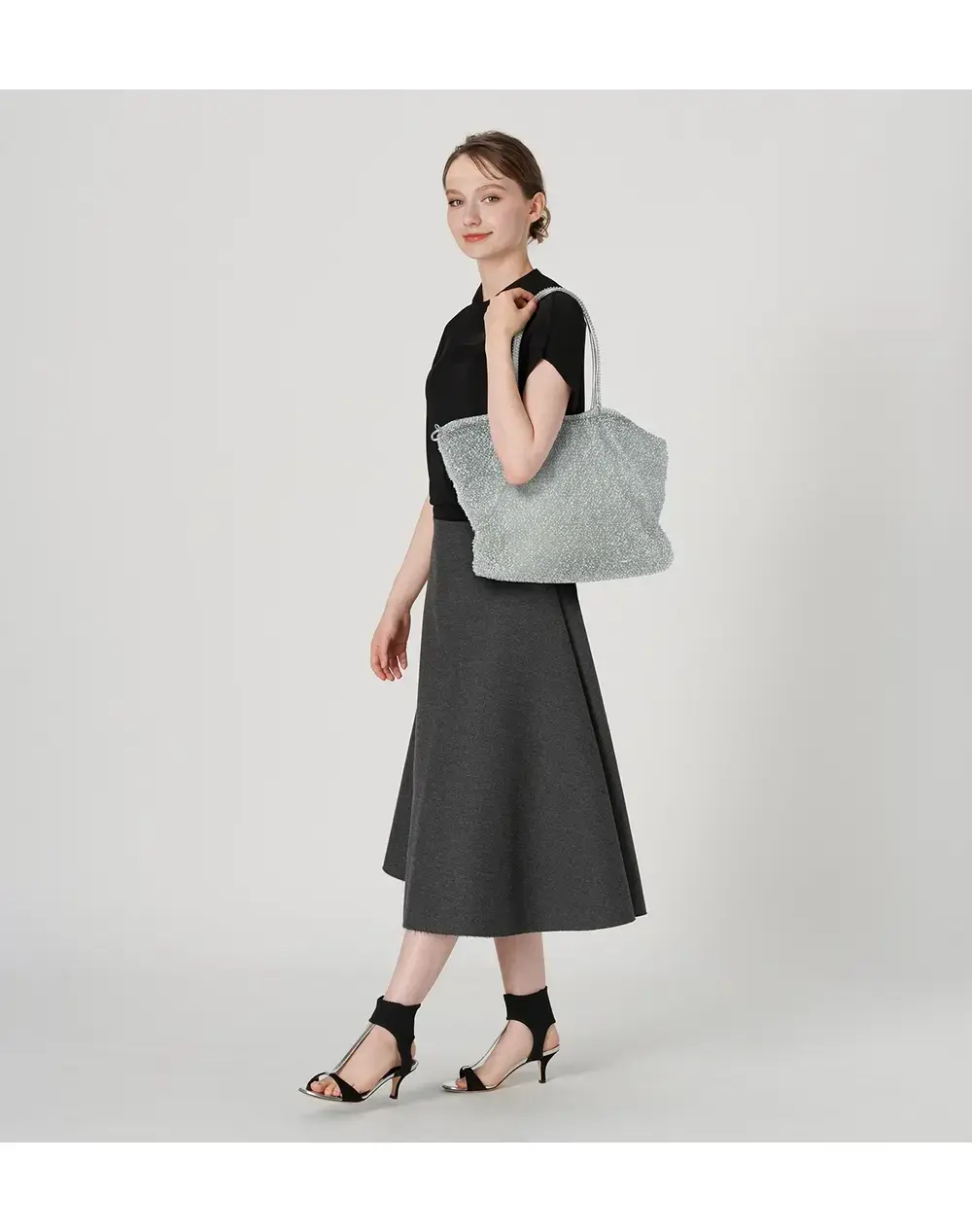 パッケット/ラージ/シルバー【オンラインストア先行販売商品