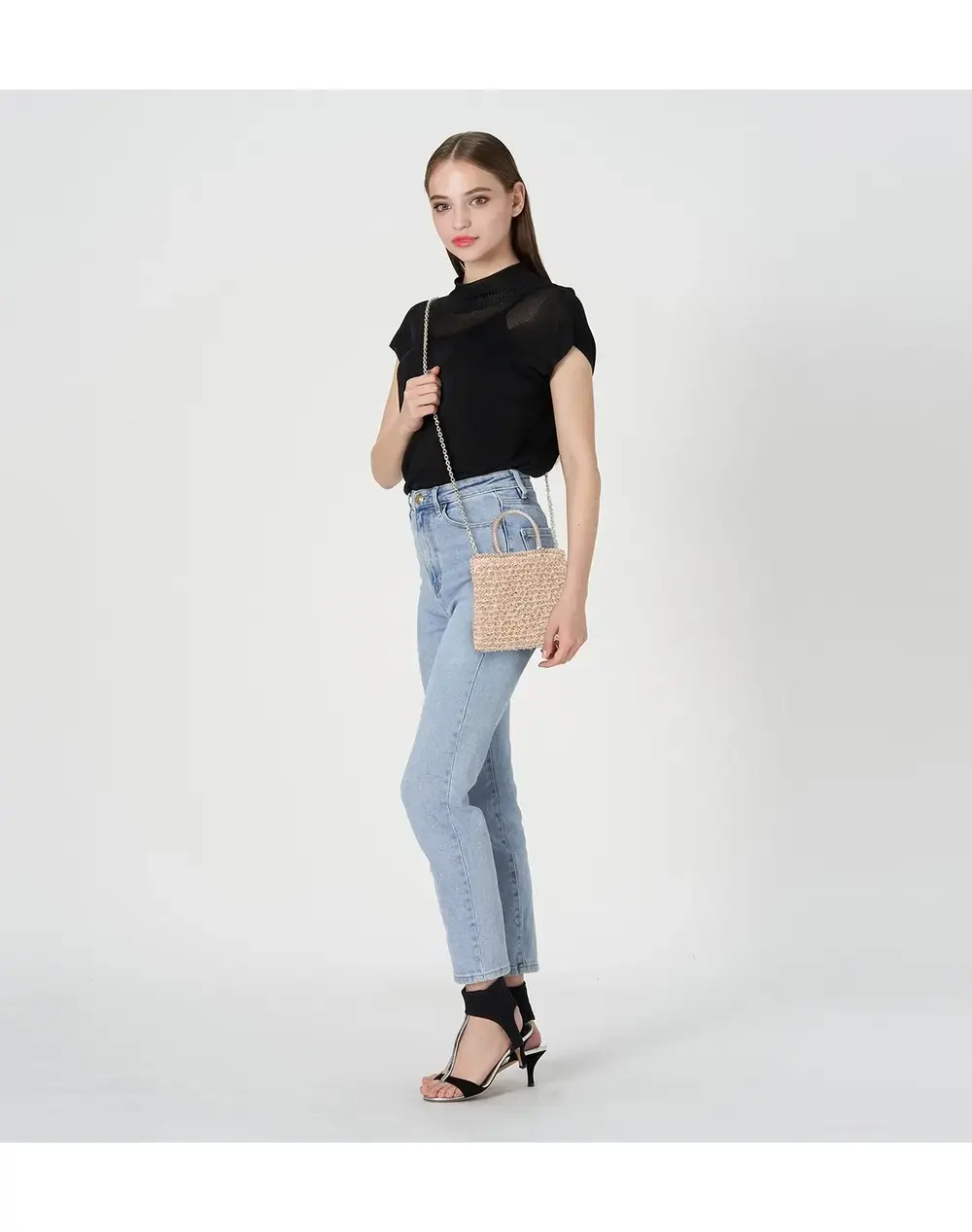 【20%OFF】ワイヤー グリッター II/スクエア スモール/パウダリーピンクゴールド