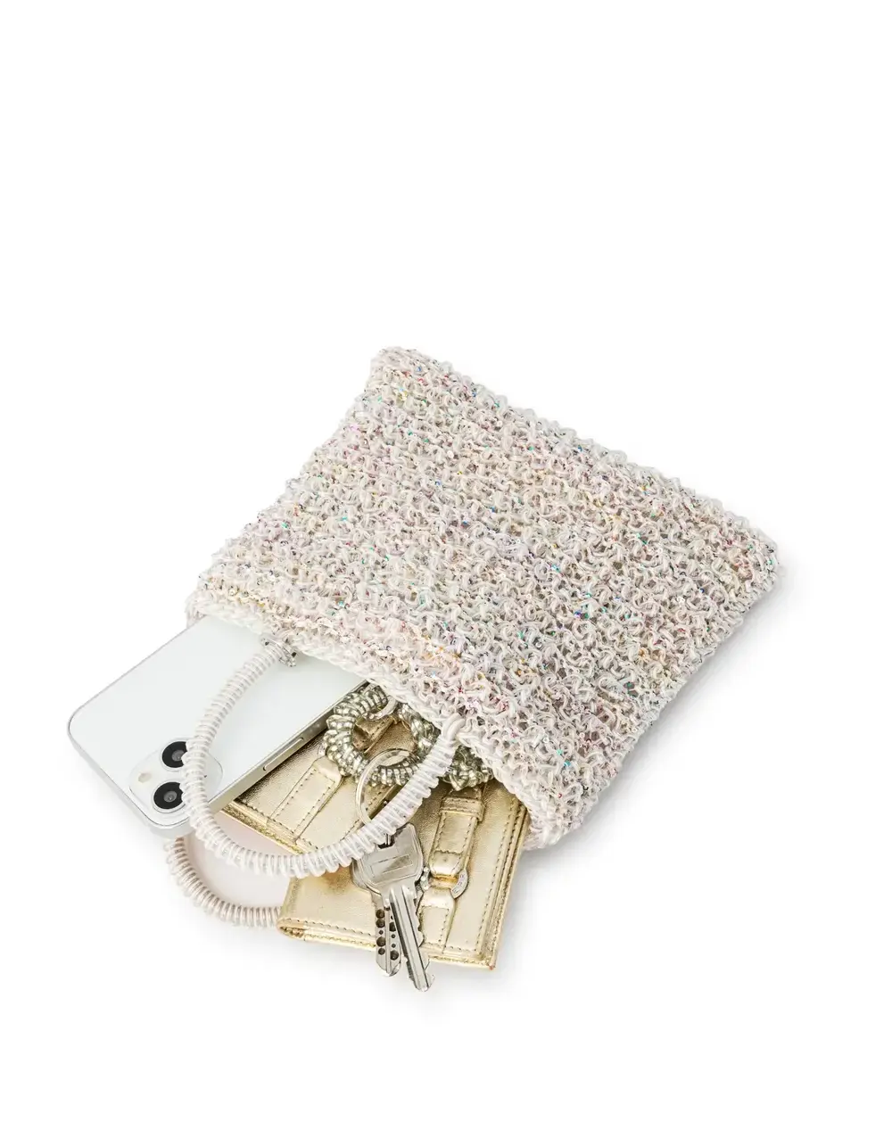 【20%OFF】ワイヤー グリッター II/スクエア スモール/パウダリーピンクゴールド