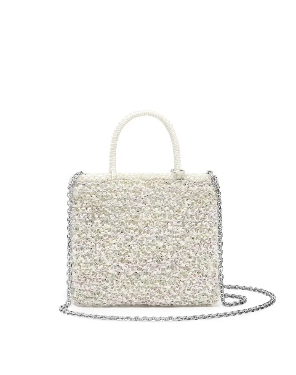 【20%OFF】ワイヤー グリッター II/スクエア スモール/マルチホワイト