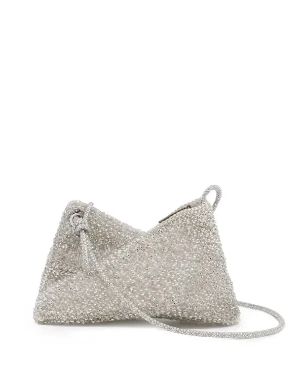 ツイスト/スモール/グレイッシュホワイトシルバー