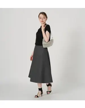 ツイスト/スモール/グレイッシュホワイトシルバー