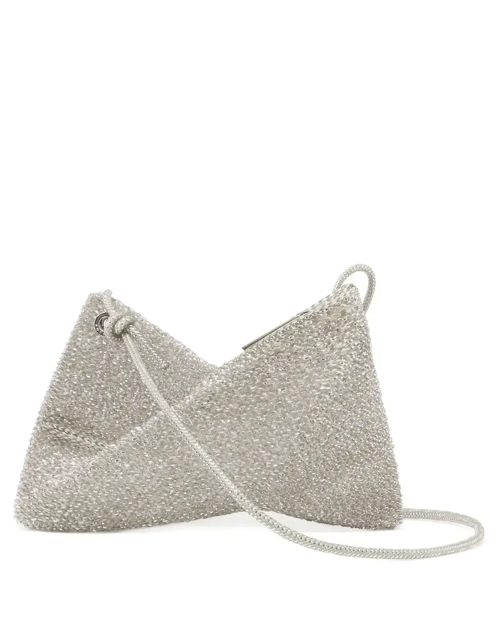 ツイスト/ラージ/グレイッシュホワイトシルバー