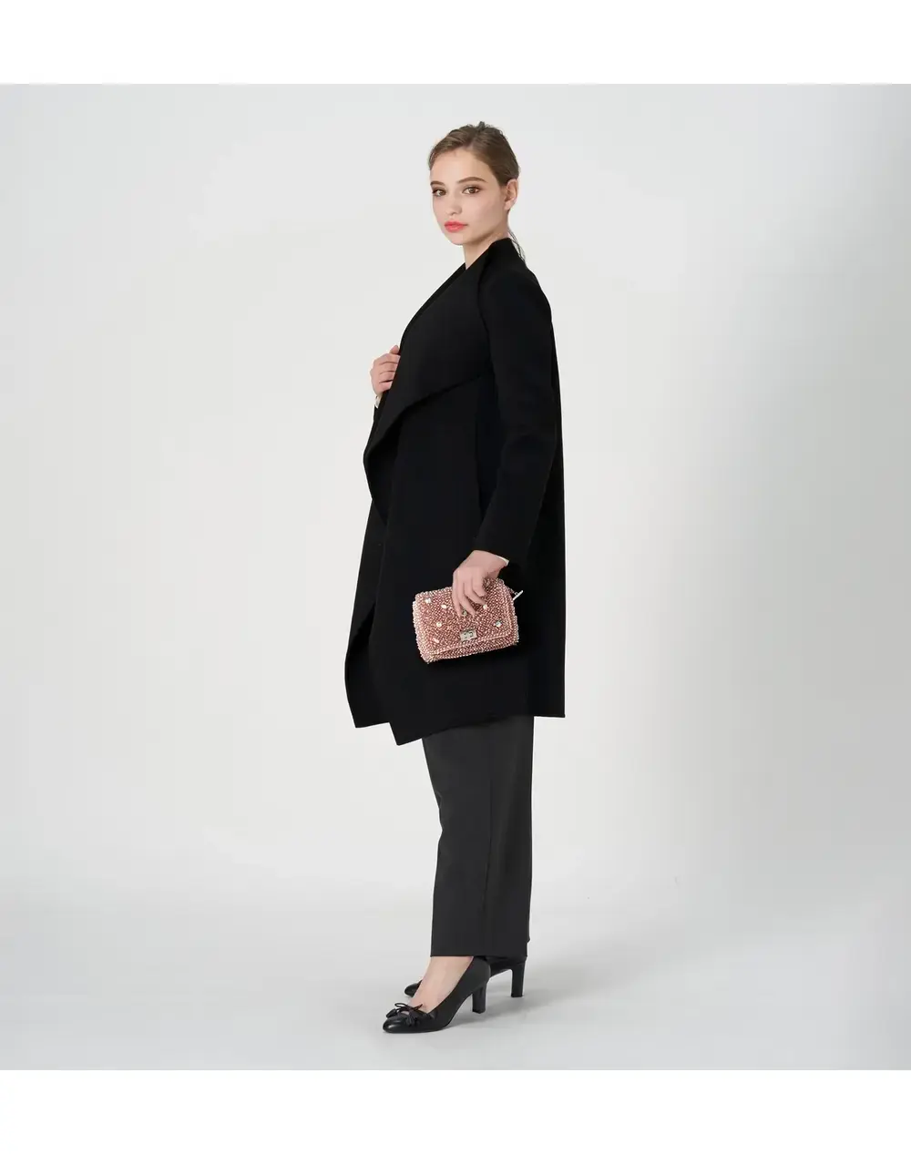 999 コレクション II/クリスタル ショルダー スモール/ピュアシルバーピンク【一部店舗先行販売商品】