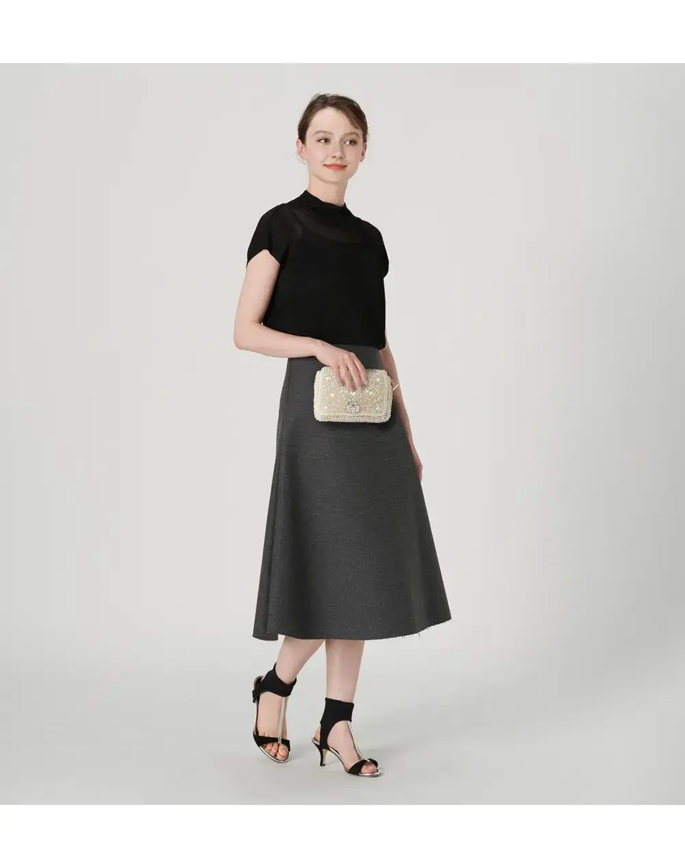 999 コレクション II/クリスタル ショルダー スモール/ピュアシルバー