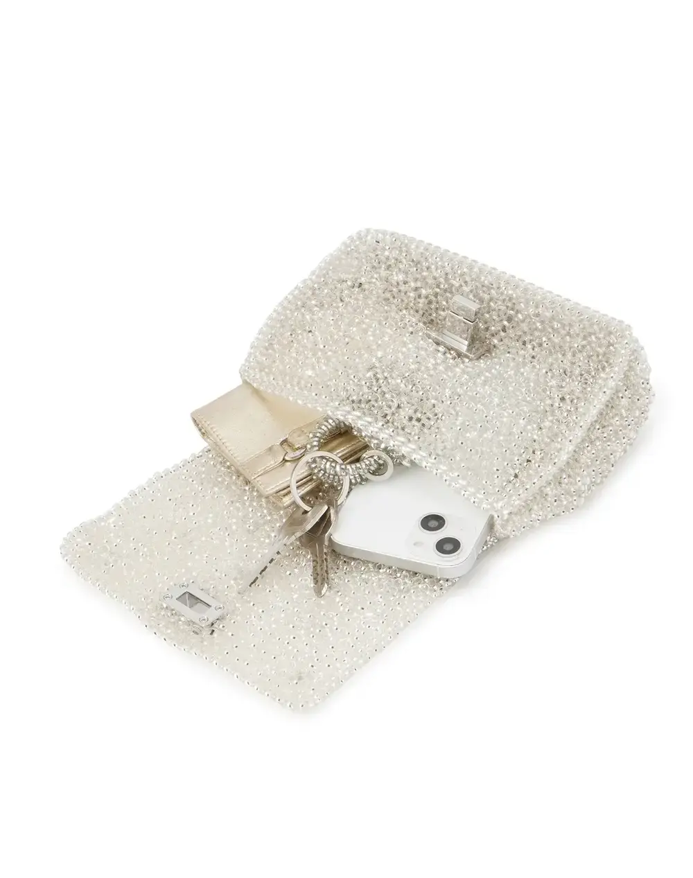 999 コレクション II/クリスタル ショルダー スモール/ピュアシルバー