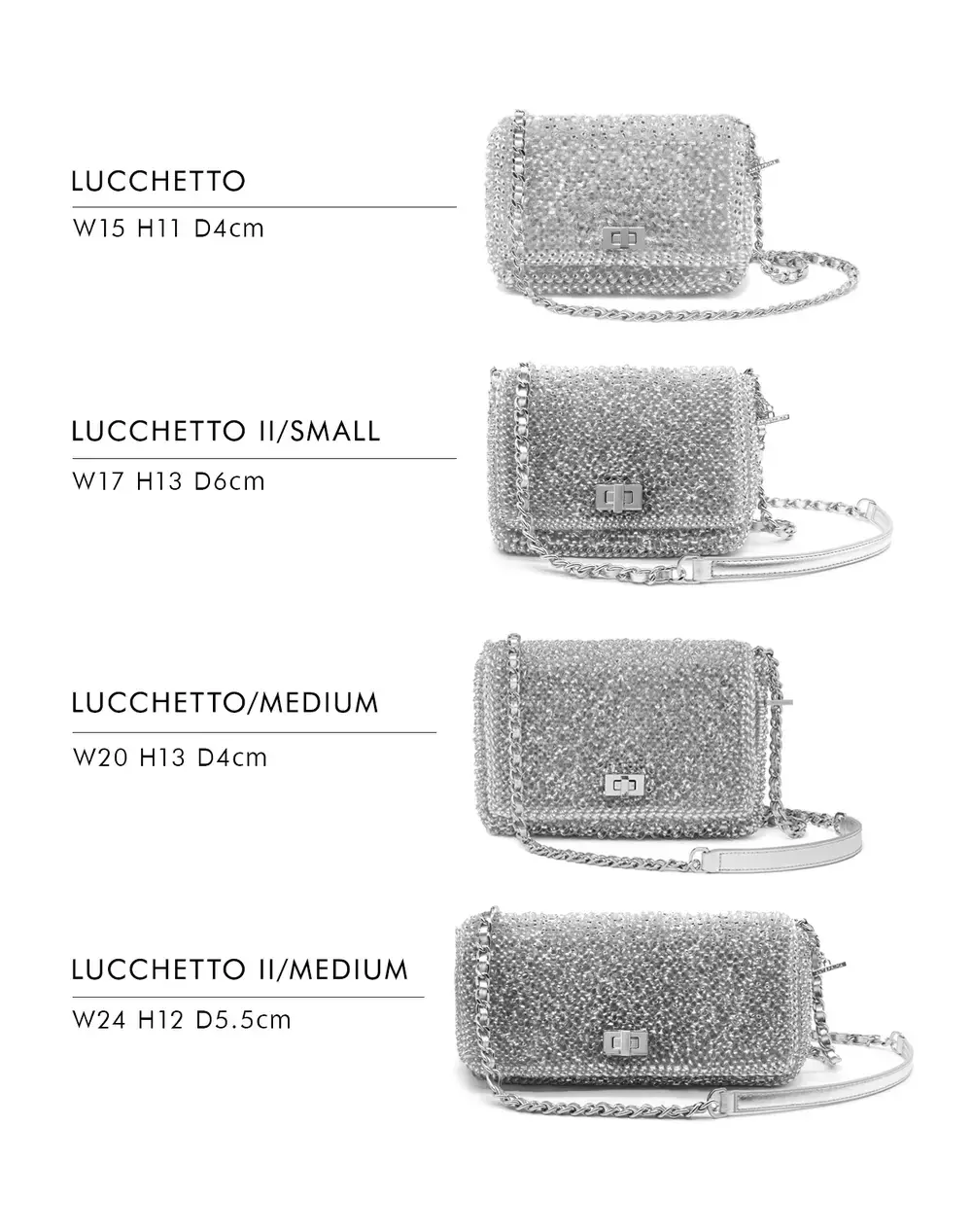 ルッケット II /スモール/ネイビーシルバー【予約販売商品】