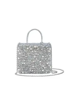 ペルラ グリッター/スクエア スモール/ブルーシルバー