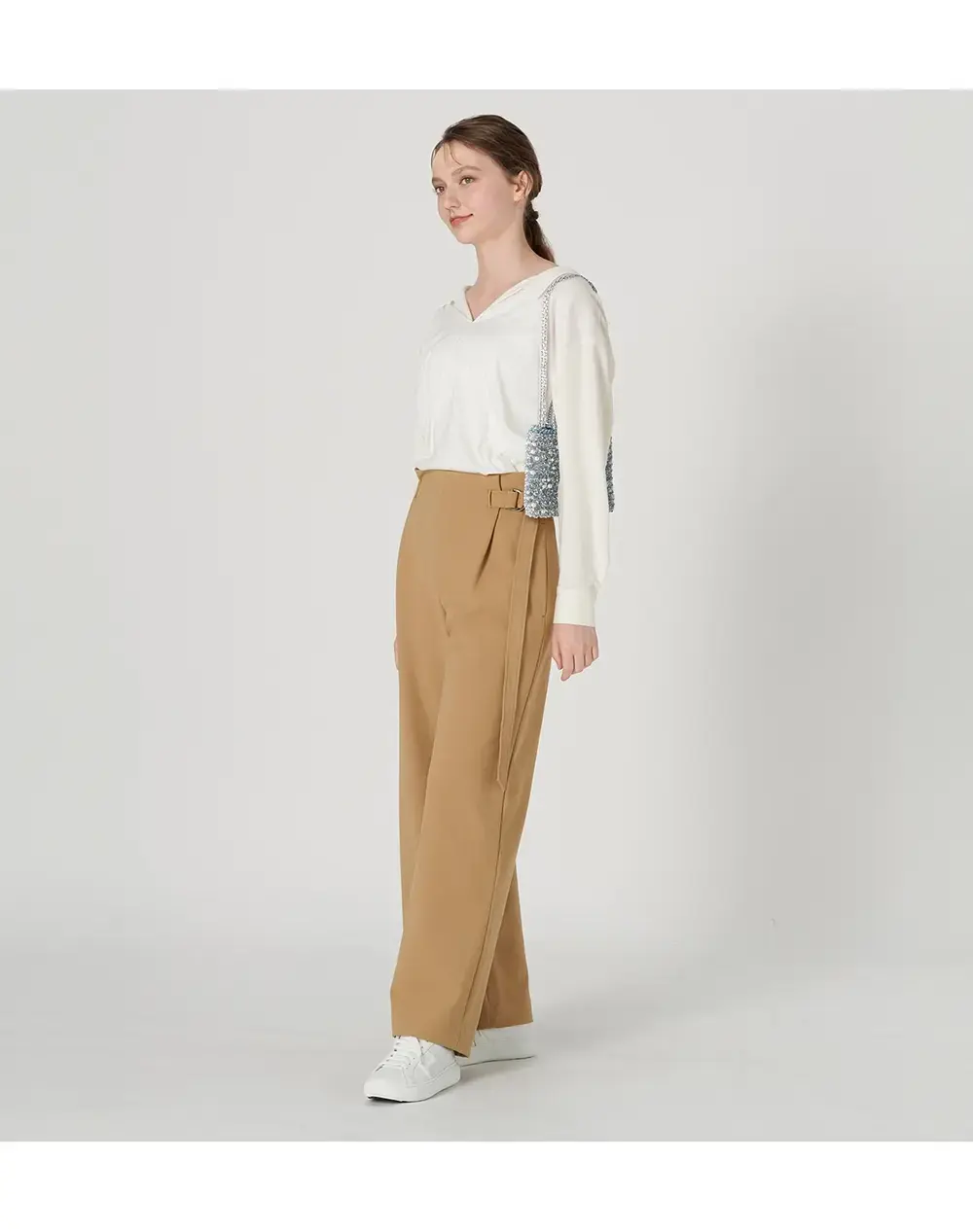 ペルラ グリッター/スクエア スモール/ブルーシルバー