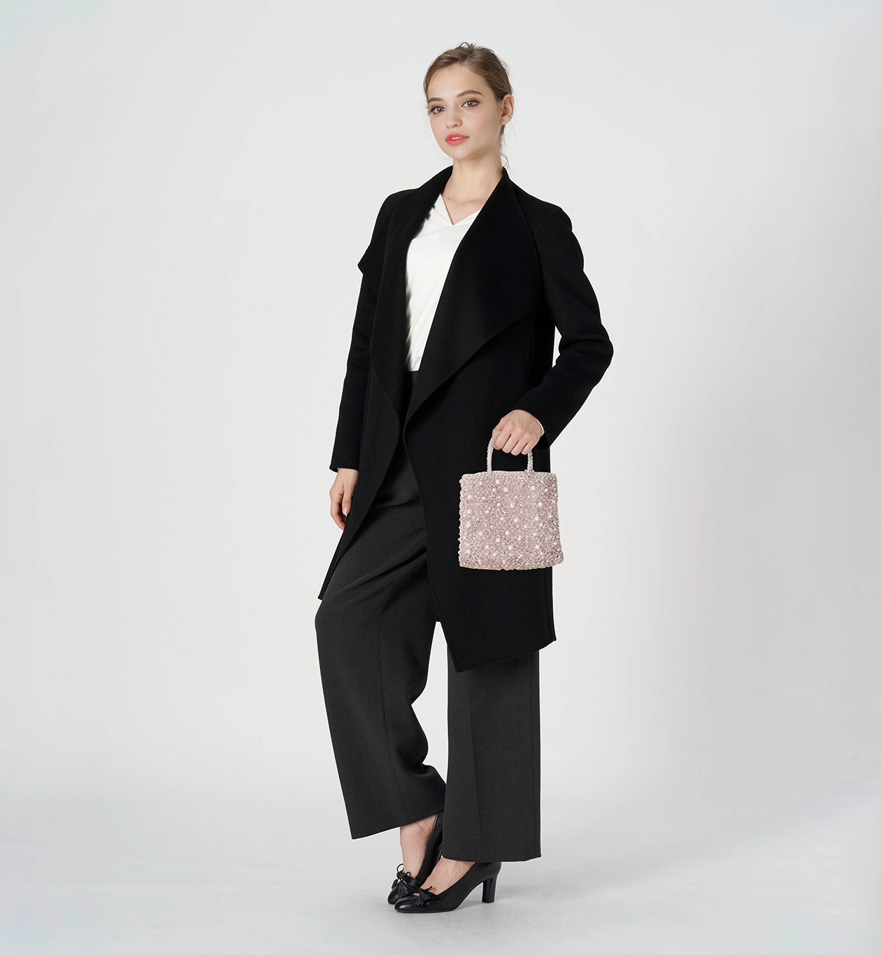 アンテプリマ　ペルラ グリッター　スクエア スモール　パウダリーピンクゴールド ペルラ グリッター/スクエア スモール/ラベンダーシルバー【一部