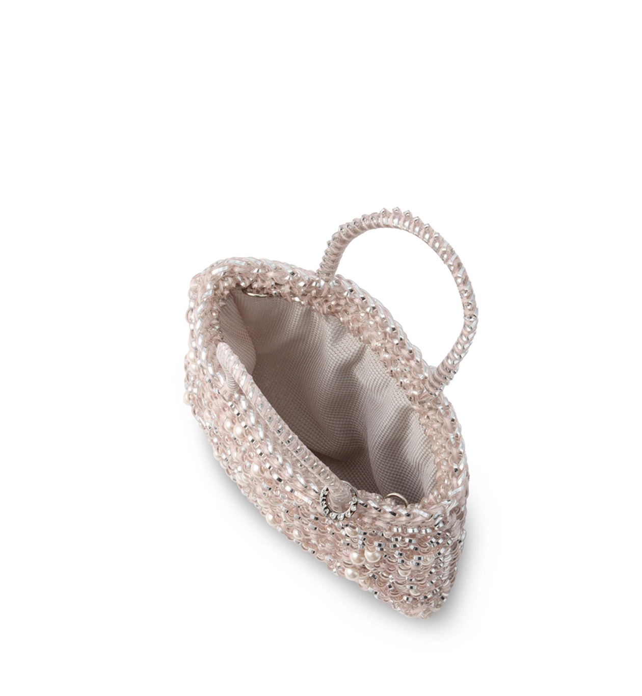 アンテプリマ　ペルラ グリッター　スクエア スモール　パウダリーピンクゴールド ペルラ グリッター/スクエア スモール/パウダリーピンクシルバー