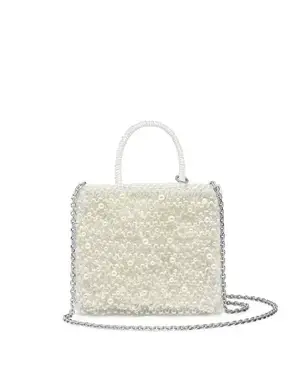 ペルラ グリッター/スクエア スモール/オーロラホワイト