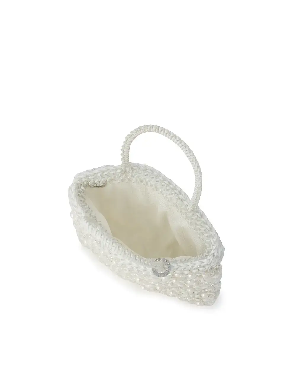 ペルラ グリッター/スクエア スモール/オーロラホワイト