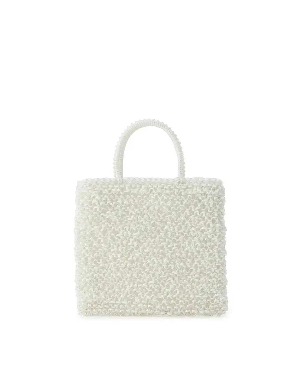 ペルラ グリッター/スクエア スモール/オーロラホワイト