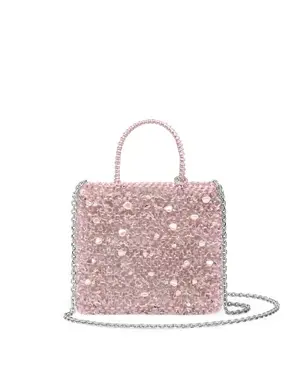 クオーリ ペルラ グリッター/スモール/フラミンゴシルバー【一部店舗先行販売カラー】