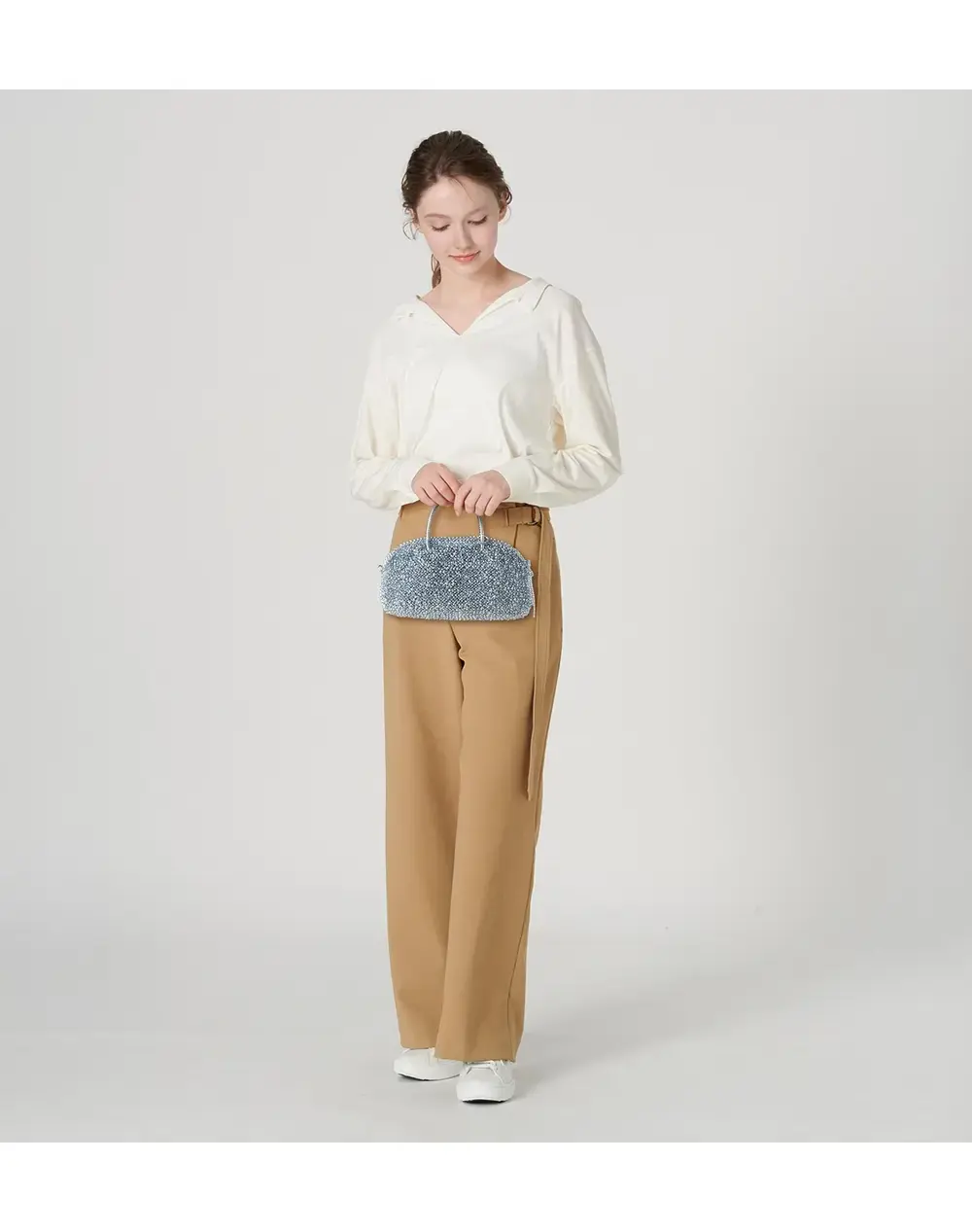 コンフェット/ミディアム/ブルーシルバー