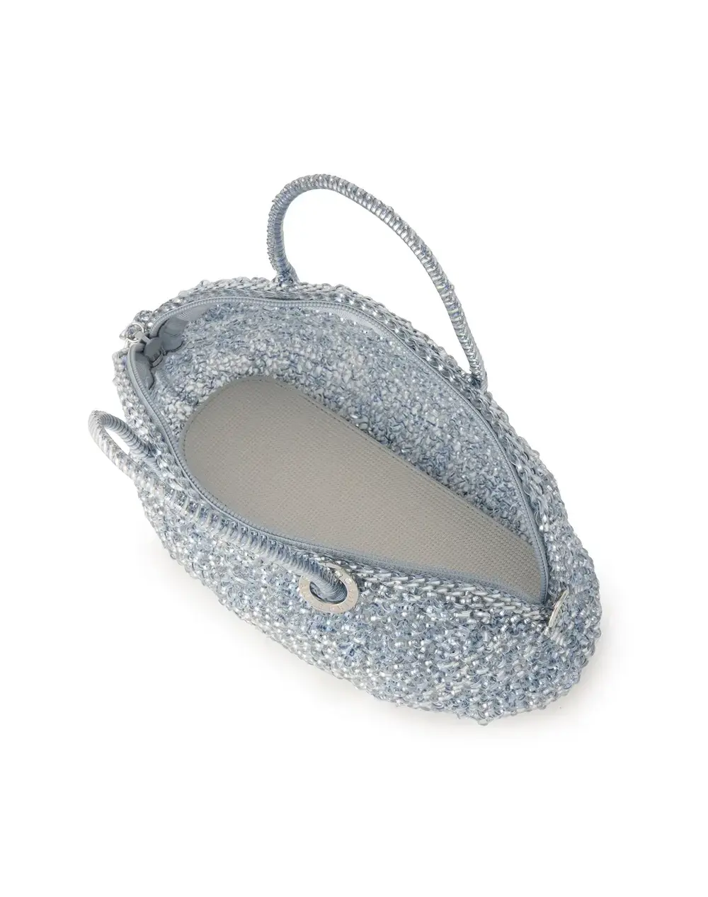 コンフェット/ミディアム/ブルーシルバー