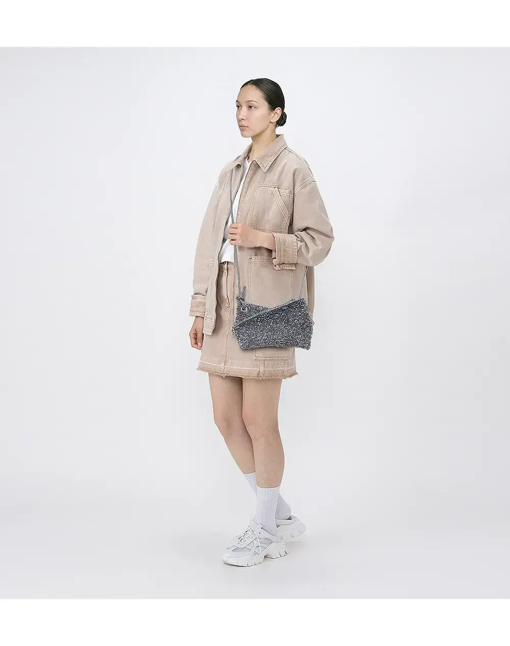 ツイスト/スモール/ネイビーシルバー
