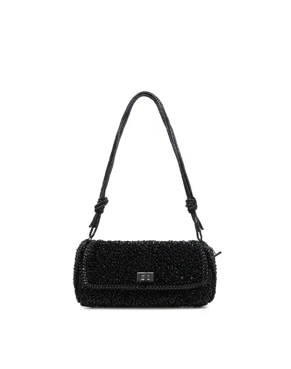 ルッケット II/シリンダー ミディアム/エナメルブラック