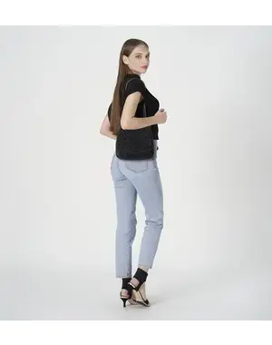 オッキエッロ/ミディアム/エナメルブラック