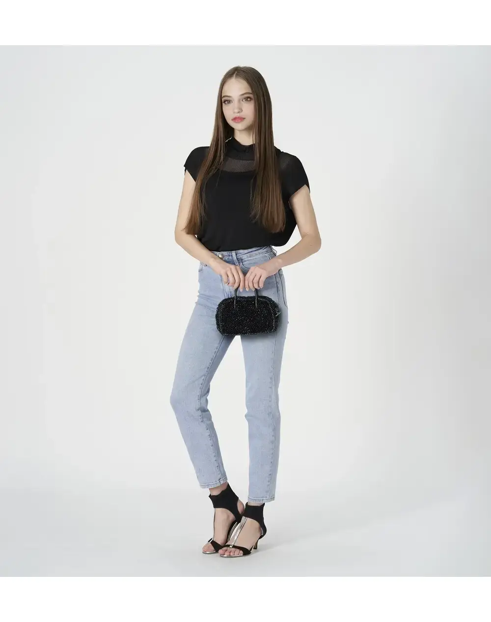 ボクシー/スモール/エナメルブラック